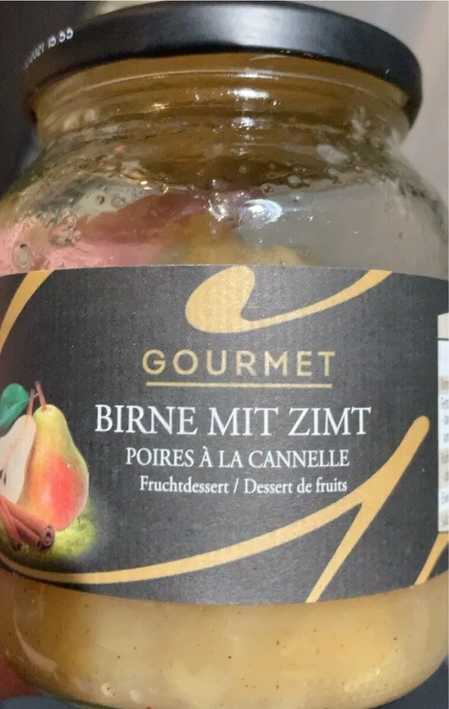 Poires a la canelle