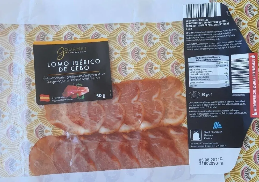 Lomo iberico de cebo