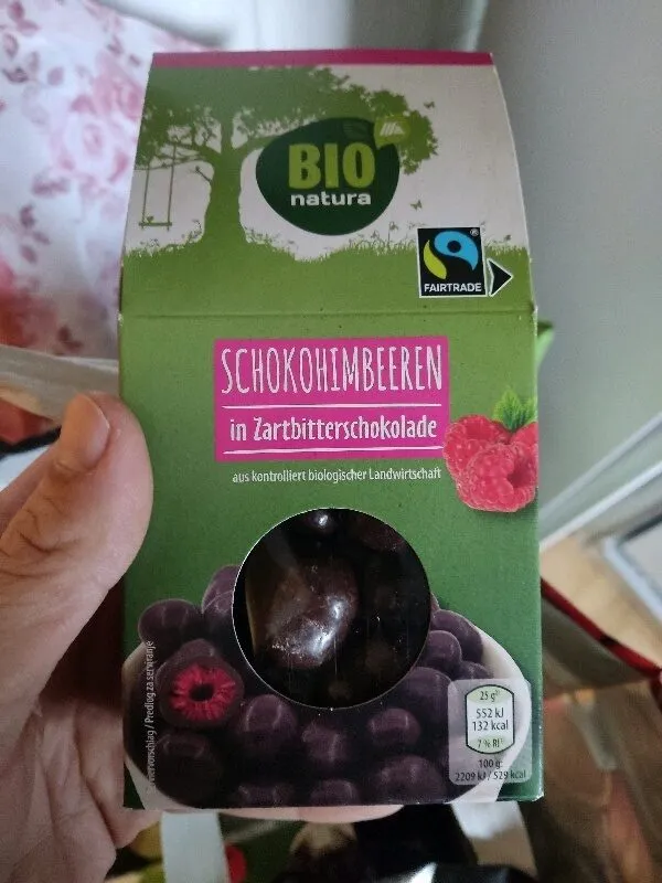 Schokohimbeeren Zartbitterschokolade