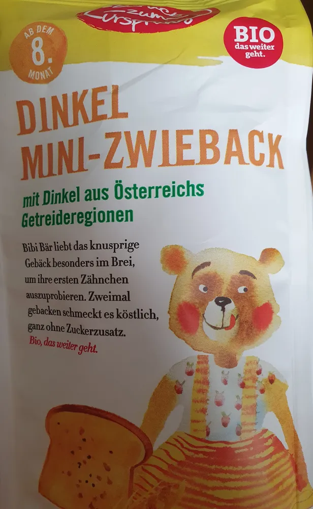 Bio-Dinkel Mini-Zwieback