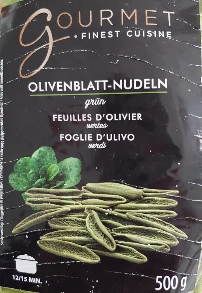 Pâtes de semoule de blé aux épinards