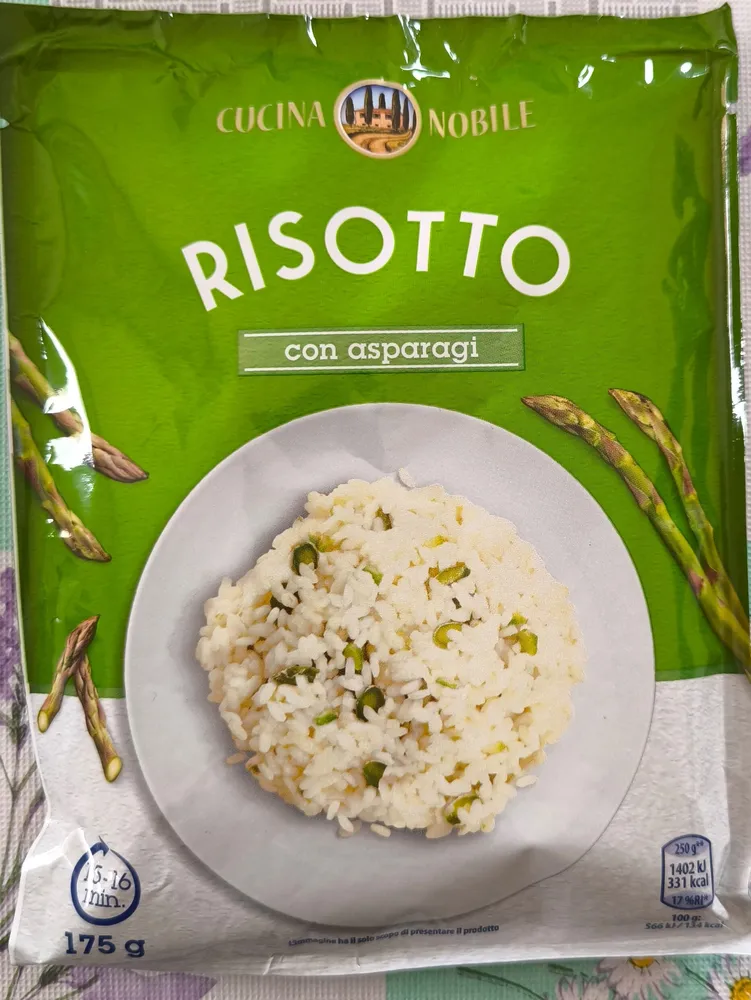 Risotto con asparagi
