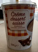 Crème dessert suisse chocolat