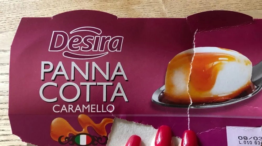 Panna cotta caramello