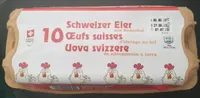 Œufs suisses d'élevage au sol