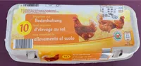 Oeufs importes d'elevage au sol