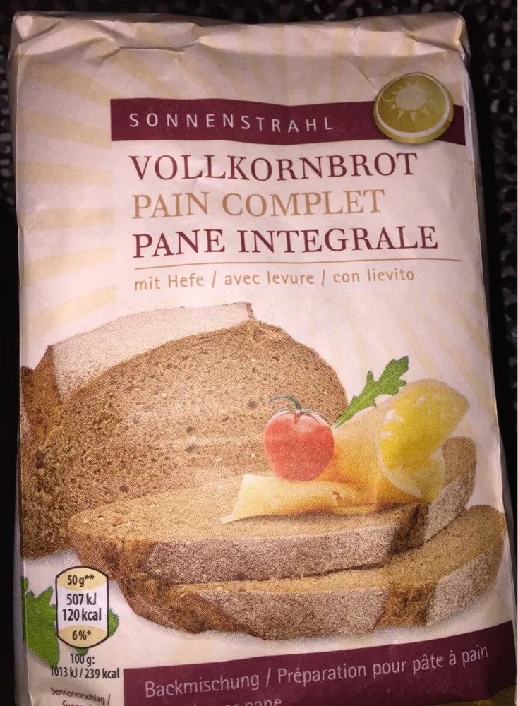 vollkornbrot pain complet