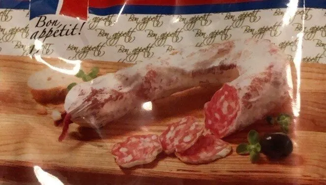 Luftgetrocknete Ringsalami