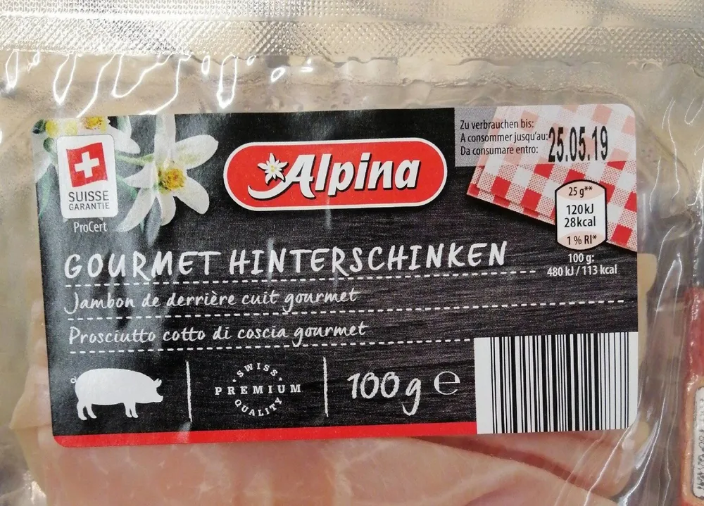 Schinken Schwein gourmet