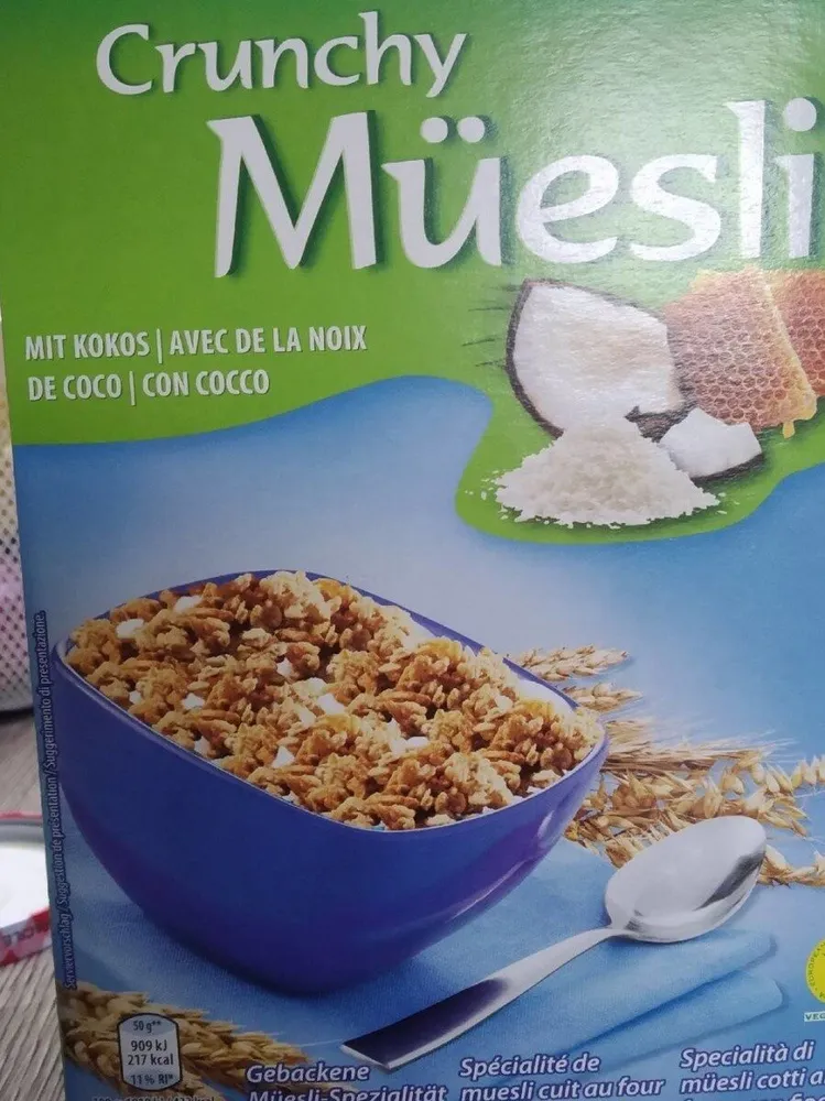 Crunchy muesli