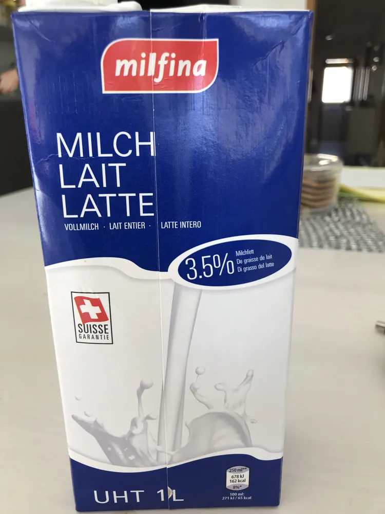 Lait entier