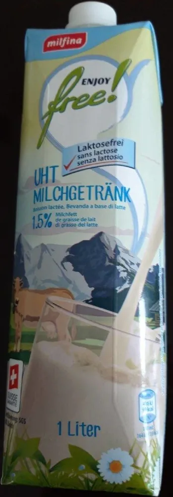 Enjoy free! UHT milchgetränk