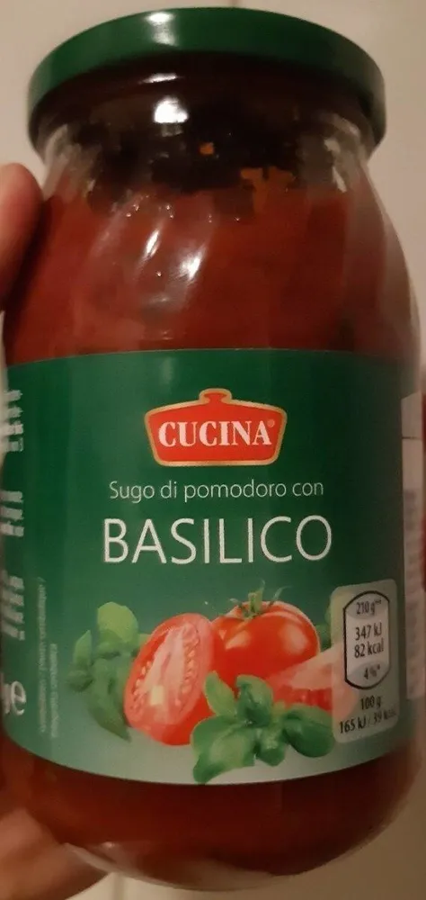 Sugo di pomodoro con Basilico