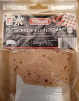 Fleischkäse mit Peperoni