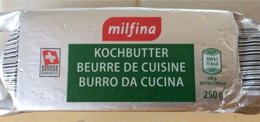 Beurre de cuisine