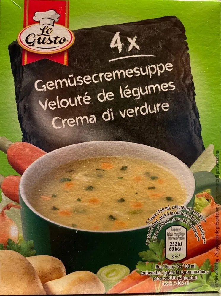 Velouté de légume