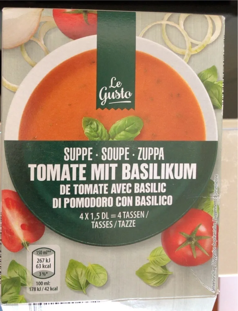 TOMATE MIT BASILIKUM