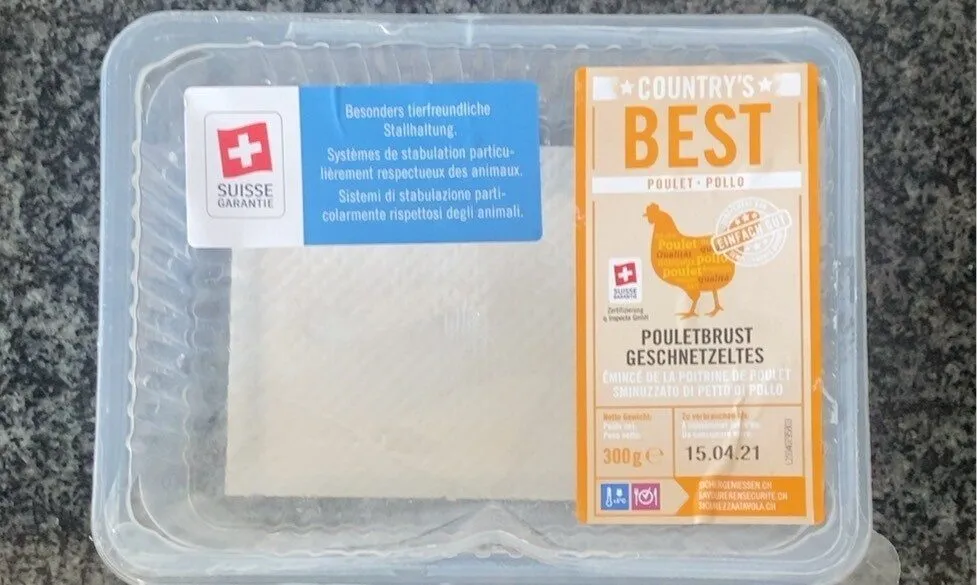Pouletbrust Geschnetzeltes
