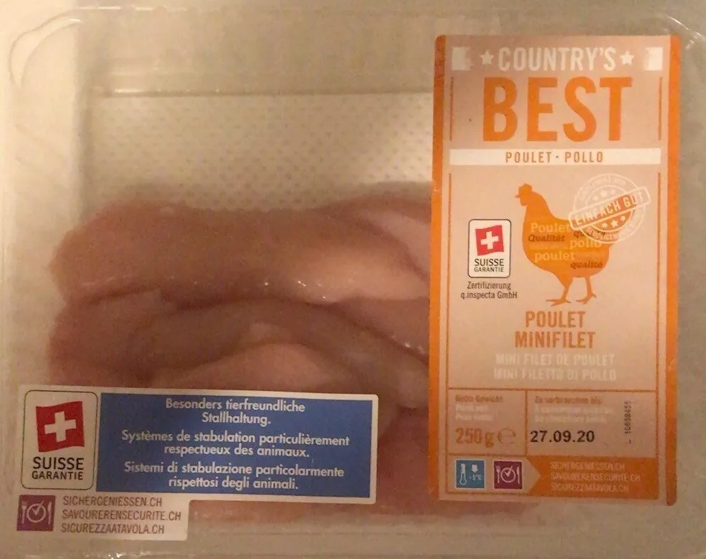 Poulet minifilet