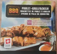 Brochettes de poulet a griller