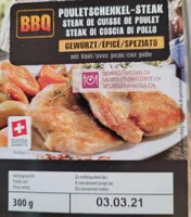 Steak de cuisse de poulet
