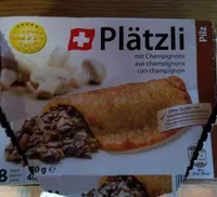 Plätzli au champignons