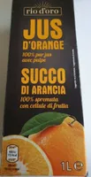 Jus d'orange avec pulpe