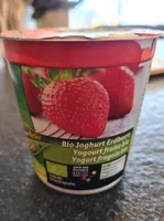 Yogourt fraise bio