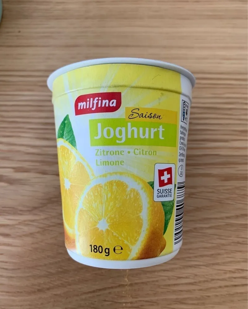 Joghurt citron
