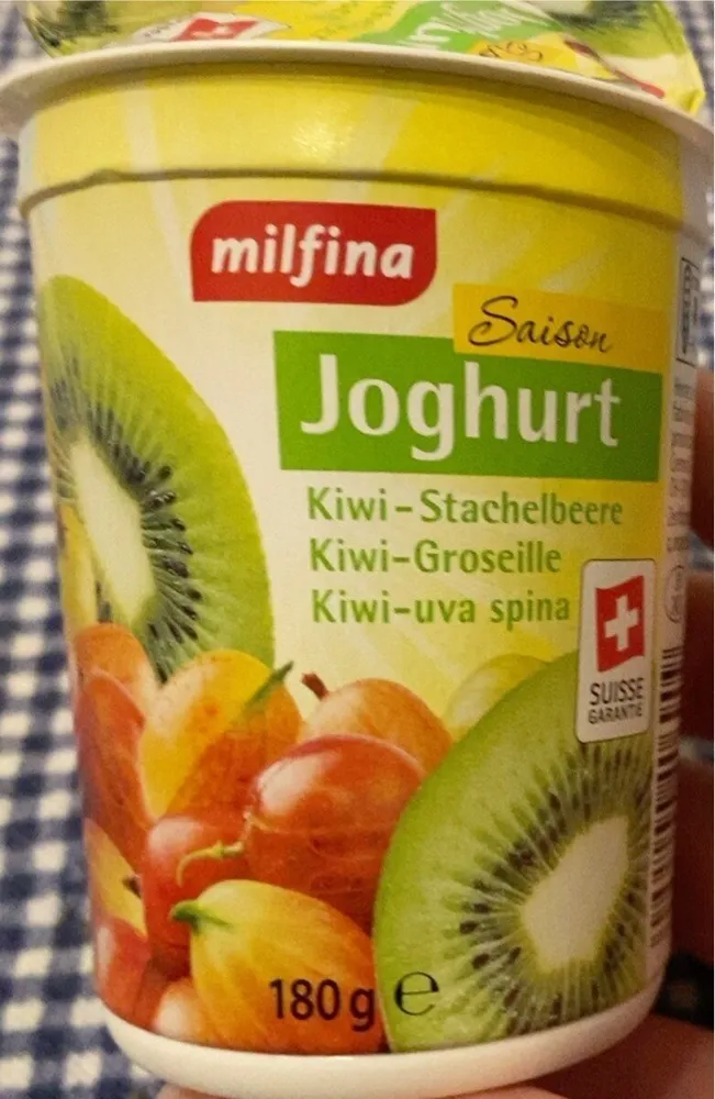 Joghurt Kiwi-Groseille
