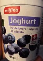 Joghurt myrtille