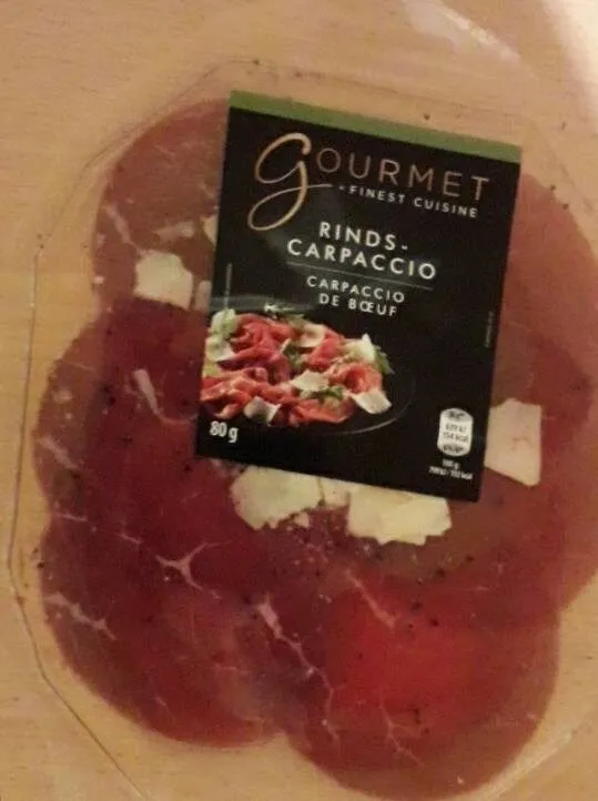 Carpaccio de boeuf