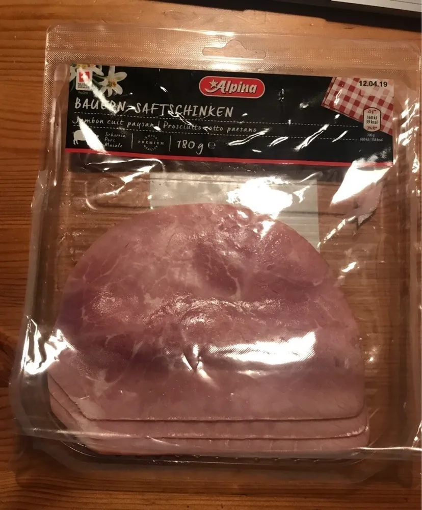 Jambon cuit paysan