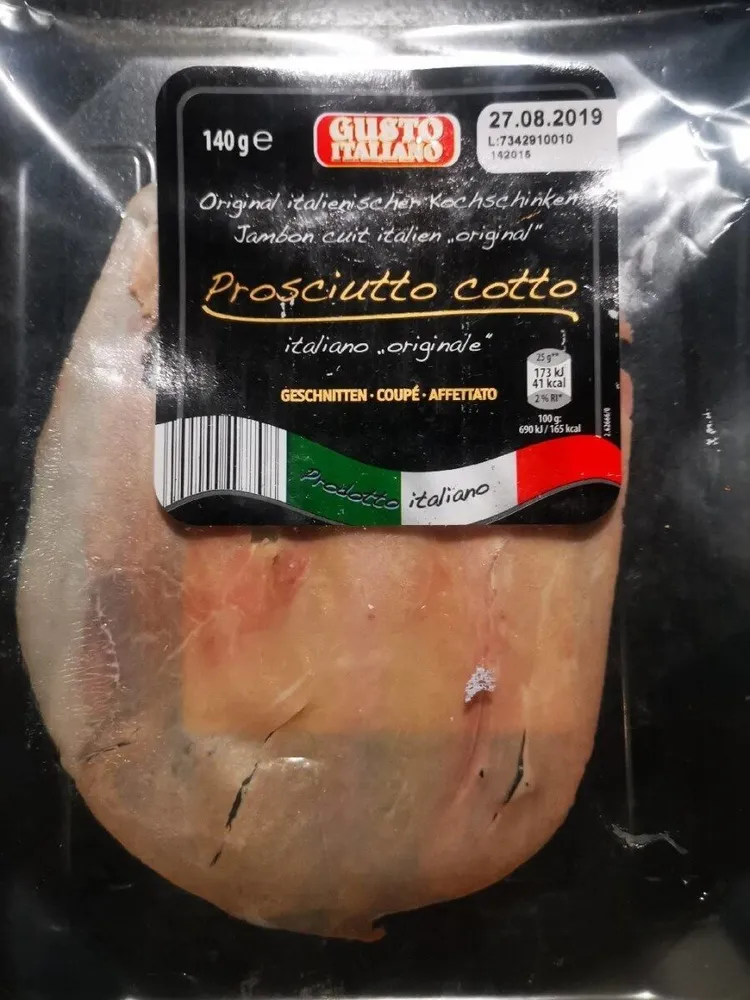 Prosciutto cotto