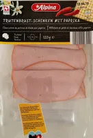Trutenbrust-schinken mit paprika