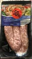 Saucisse à rôtir de porc