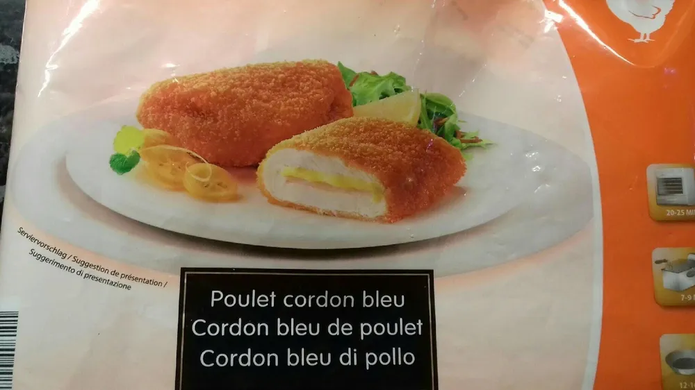 Cordon bleu de poulet