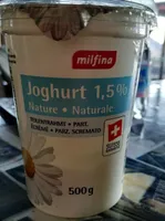 Joghurt 1,5% nature