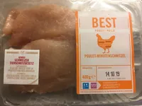 Minutenschnitzel de Poulet
