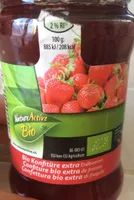 Confiture bio extra de fraises