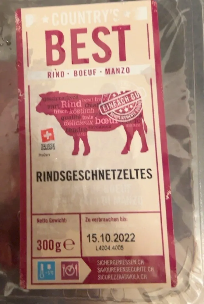 Emince de boeuf