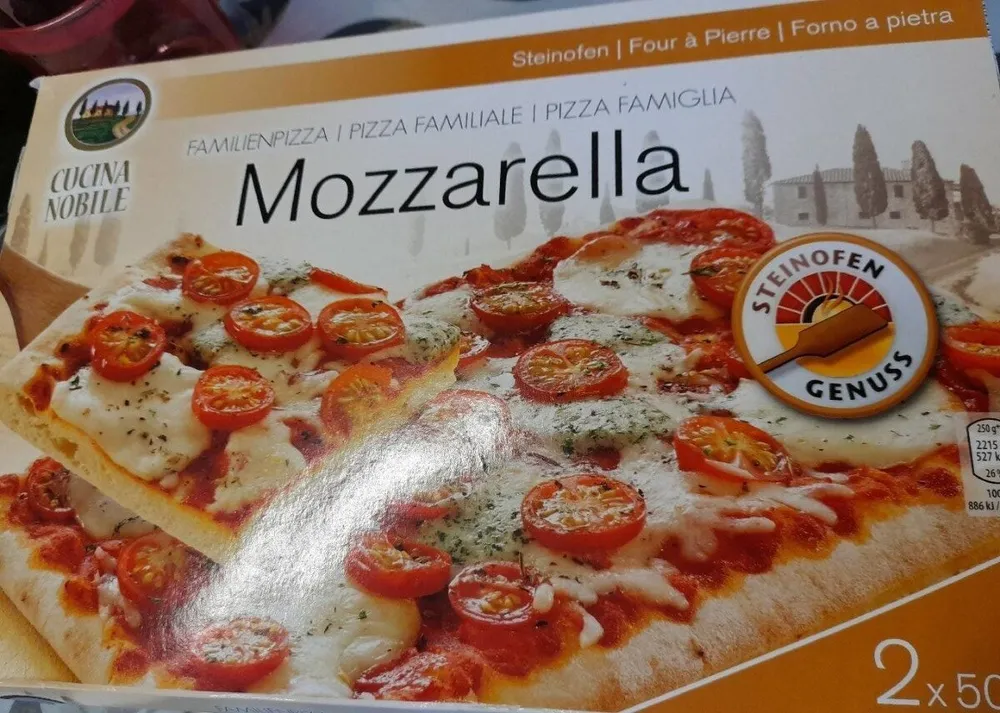 Pizza famiglia mozzarella