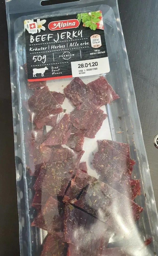 Beef jerky