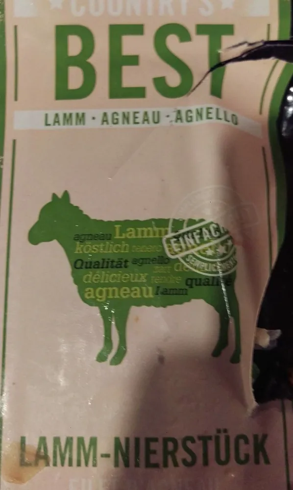 Filet d'agneau