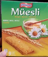 Müesli barre miel