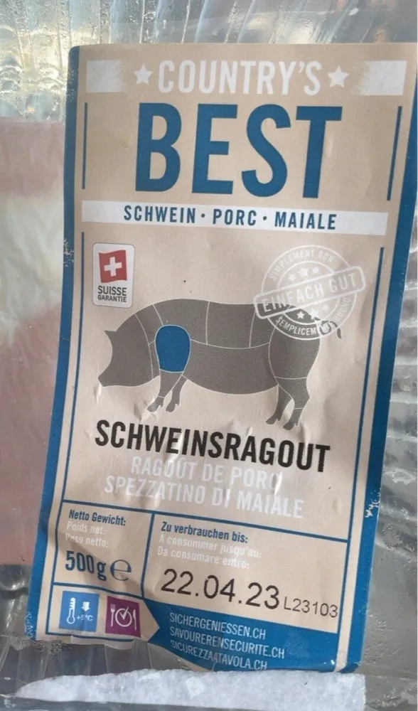 Schweinsragout