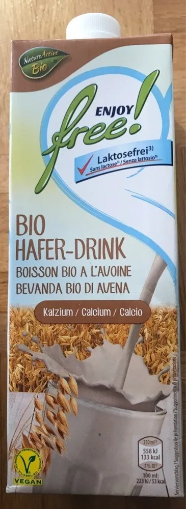 Boisson bio à l'avoine / calcium