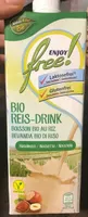 Bio reis-drink noisette