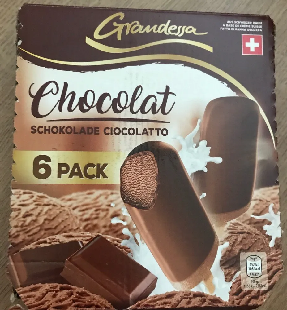Glace au chocolat
