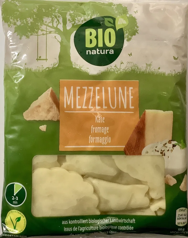 Bio Mezzelune fromage